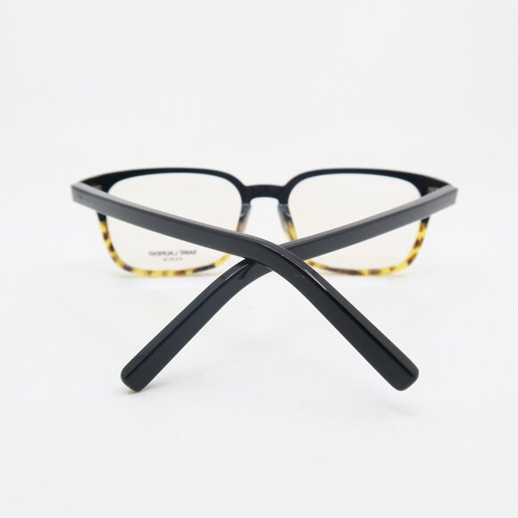 Saint Laurent SL7/F 003 54mm Black/Brown Tortoise Shell New Unisex Eyeglasses. - Picture 6 of 7